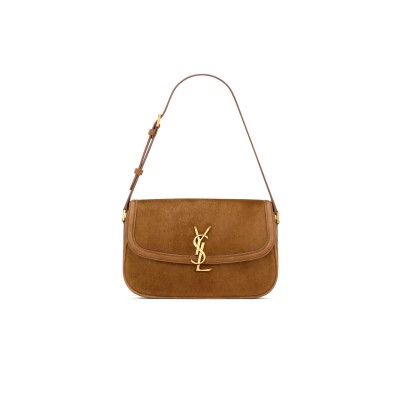 YSL SOLFERINO SMALL IN SUEDE 8323301U80W2916 (24.5*15*8.5cm)